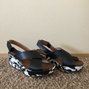 Clarks Wedge Sandals | NWOT